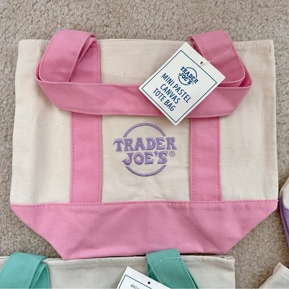 Trader Joe’s mini tote bag - Picture 2 of 6